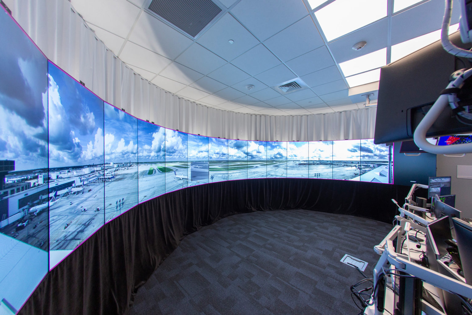 Virtual Ramp Control Tower and Command Center HarrisonKornberg Architects