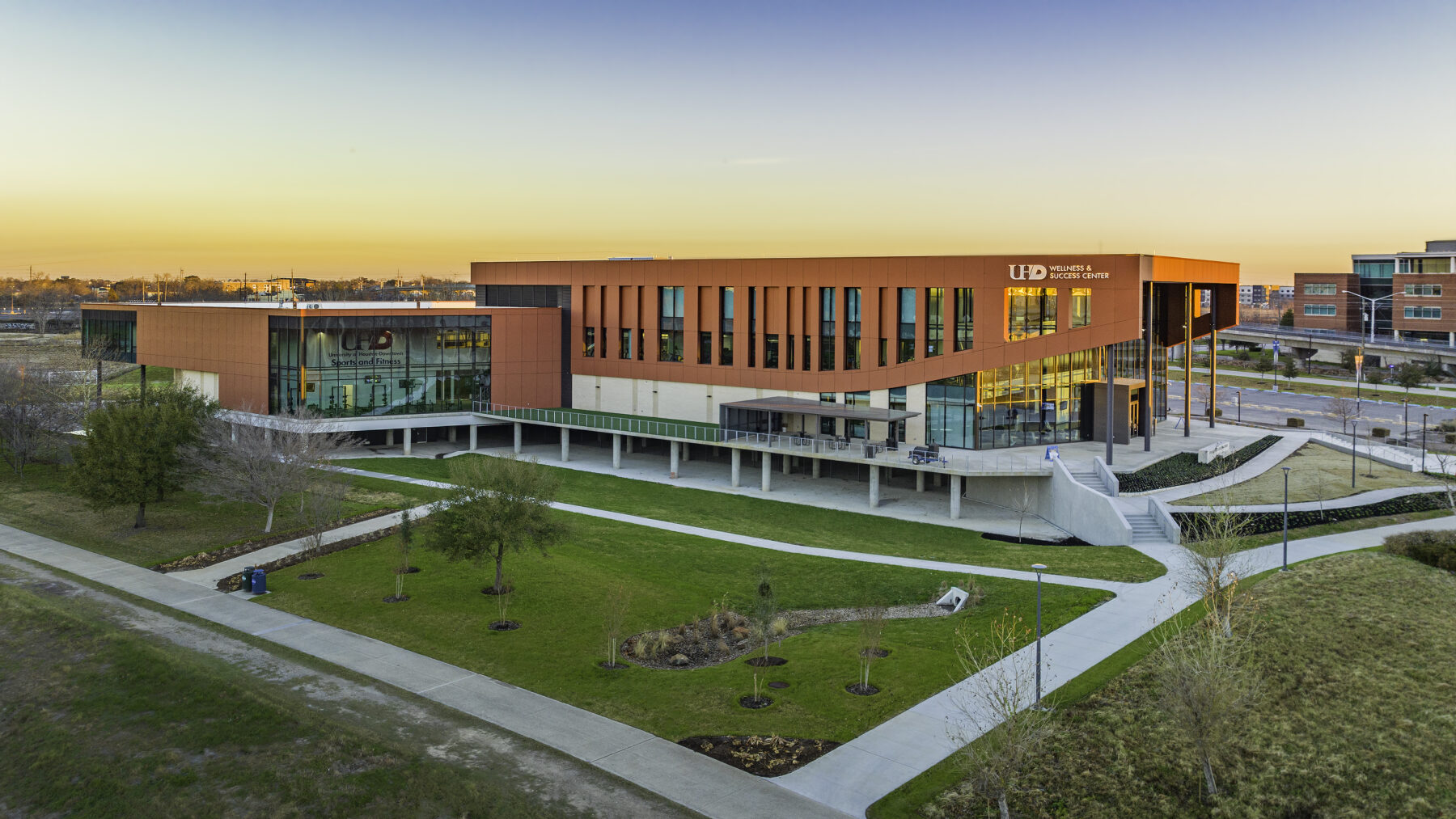 UHD Wellness and Success Center Entrance