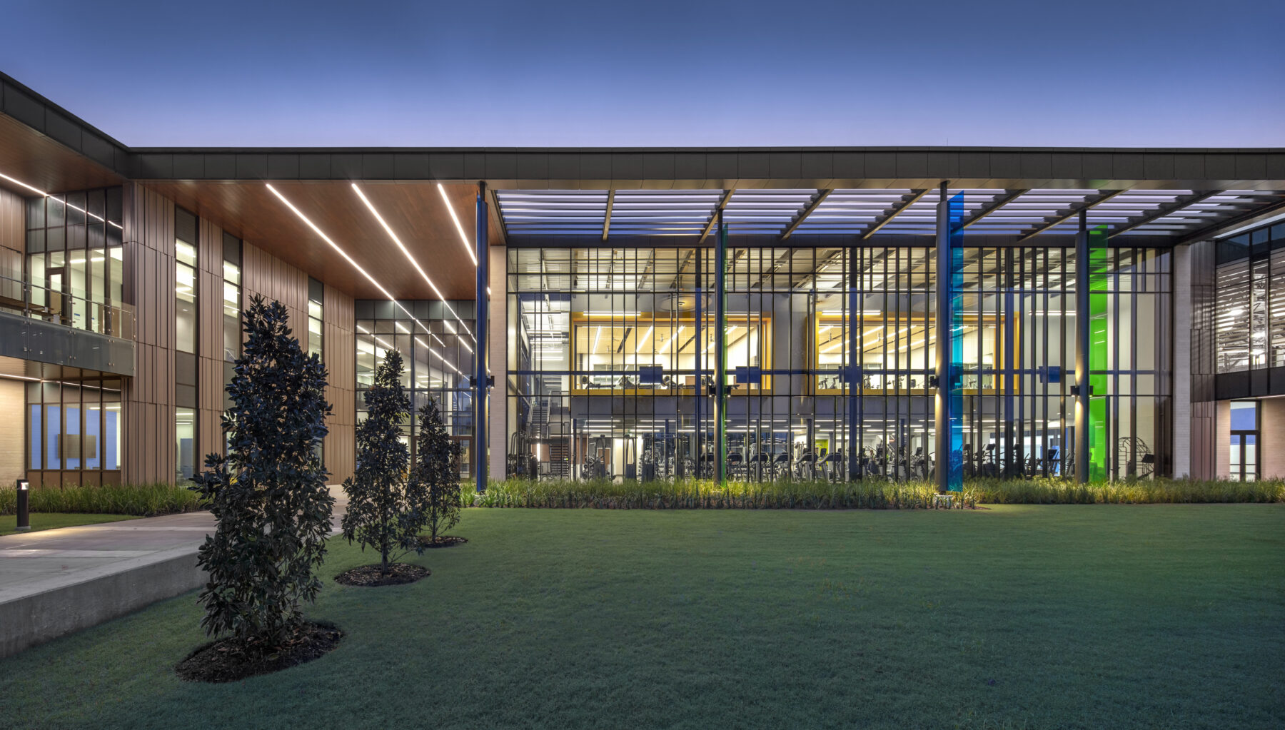 UHCL Rec and Wellness Facade