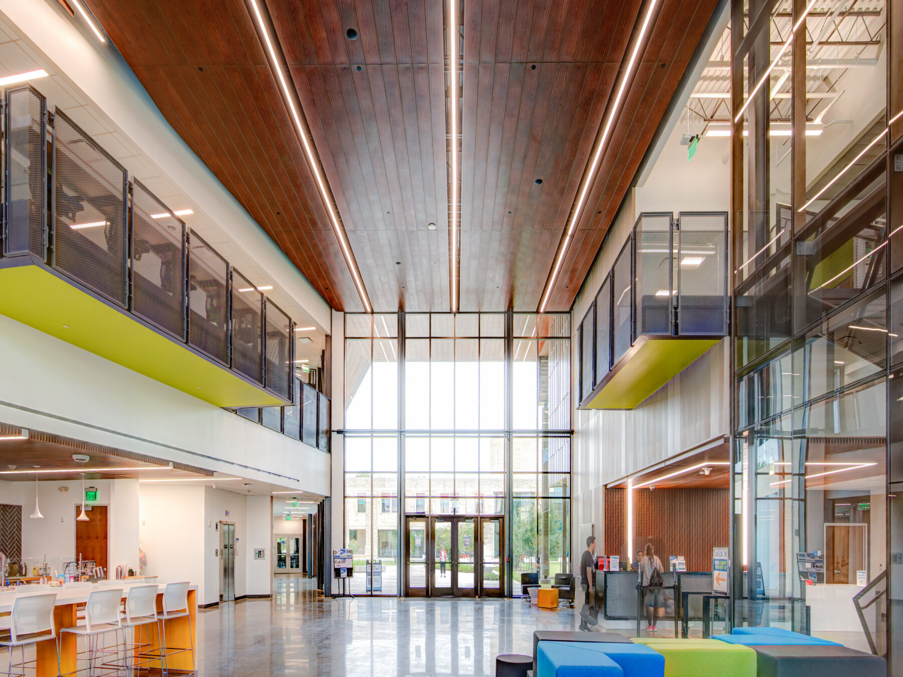 UHCL Rec and Wellness Center Entrance